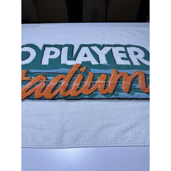 Vintage 90s Pro Player Stadium Beach Towel 62” x 34” - Picture 4 of 5